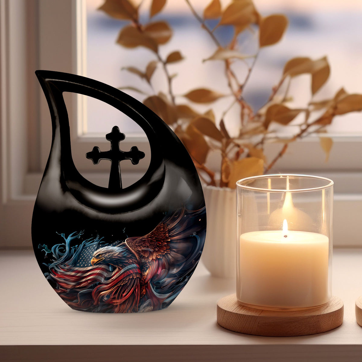 Eagle Urns For Ashes - Funeral Keepsake Urns