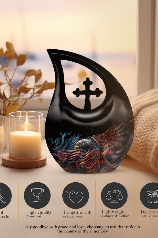 Eagle Urns For Ashes - Funeral Keepsake Urns