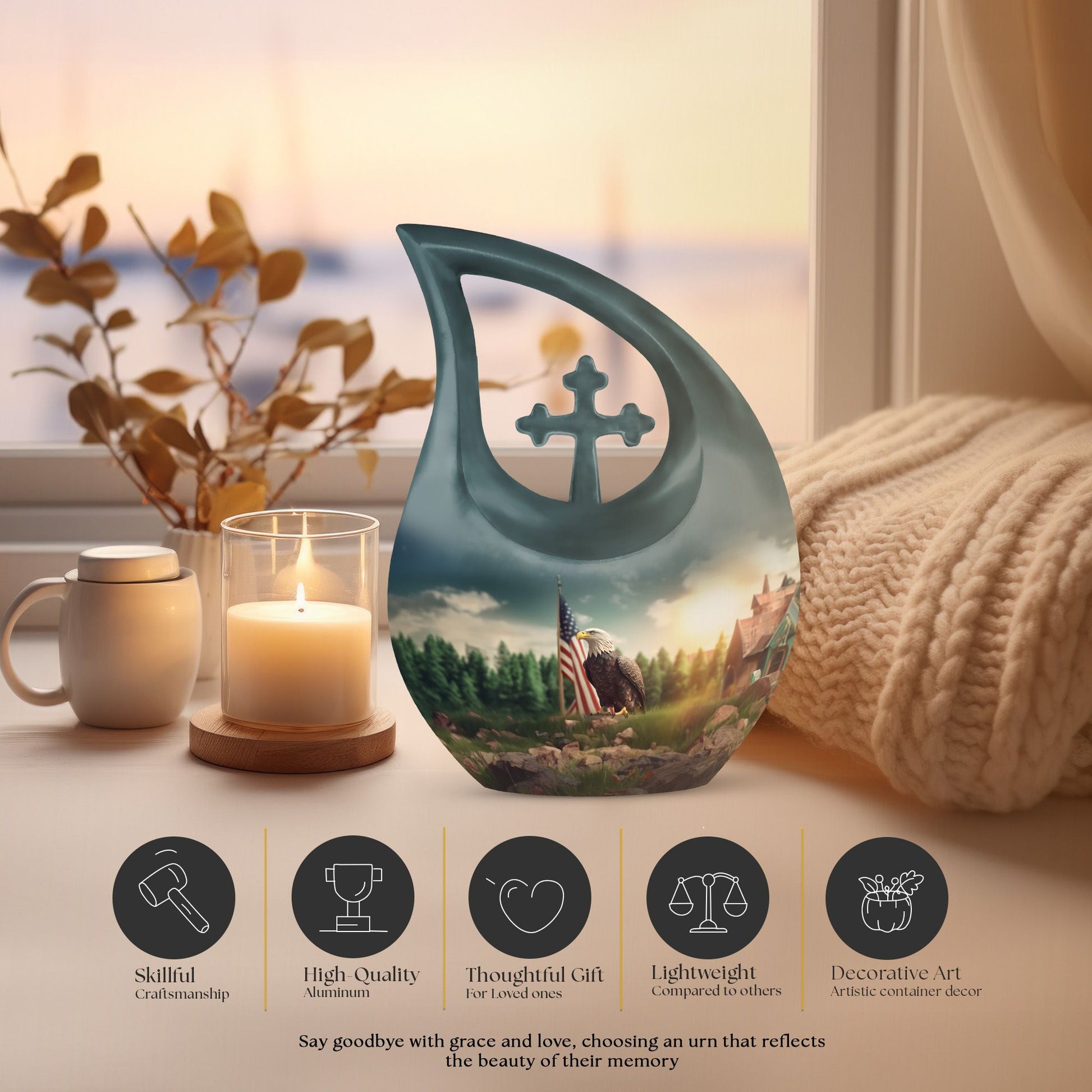 Eagle Urns For Ashes - Unique Urns For Human Ashes Urn
