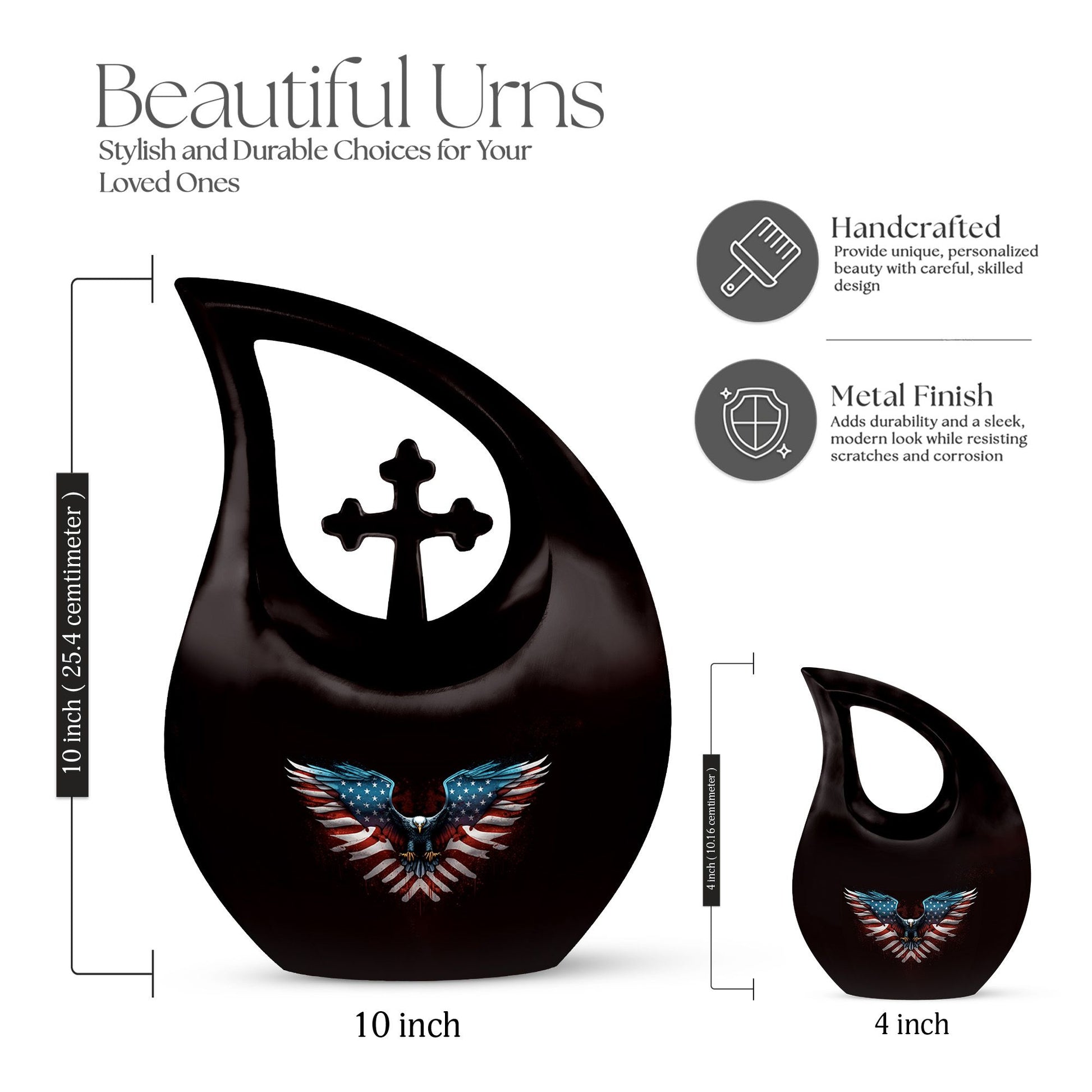Eagle Urns For Ashes - Urn For Burial In Ground