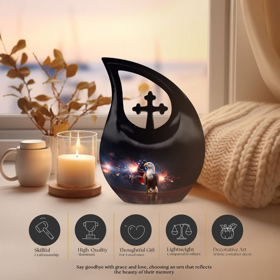 Eagle Urns For Ashes - Burial Urns For Ground Urn