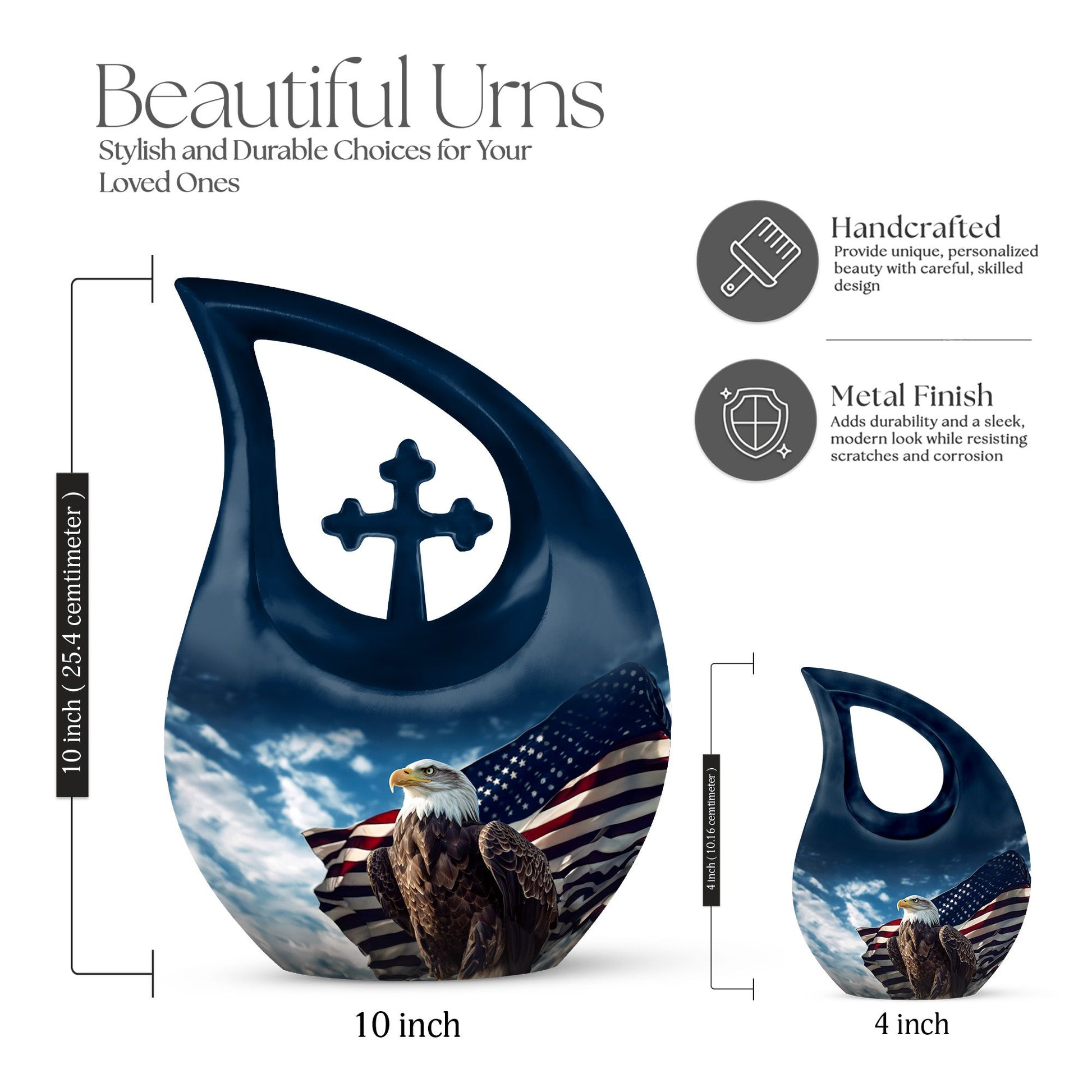 Eagle Urns For Ashes - Urns For Burial In Ground Urn