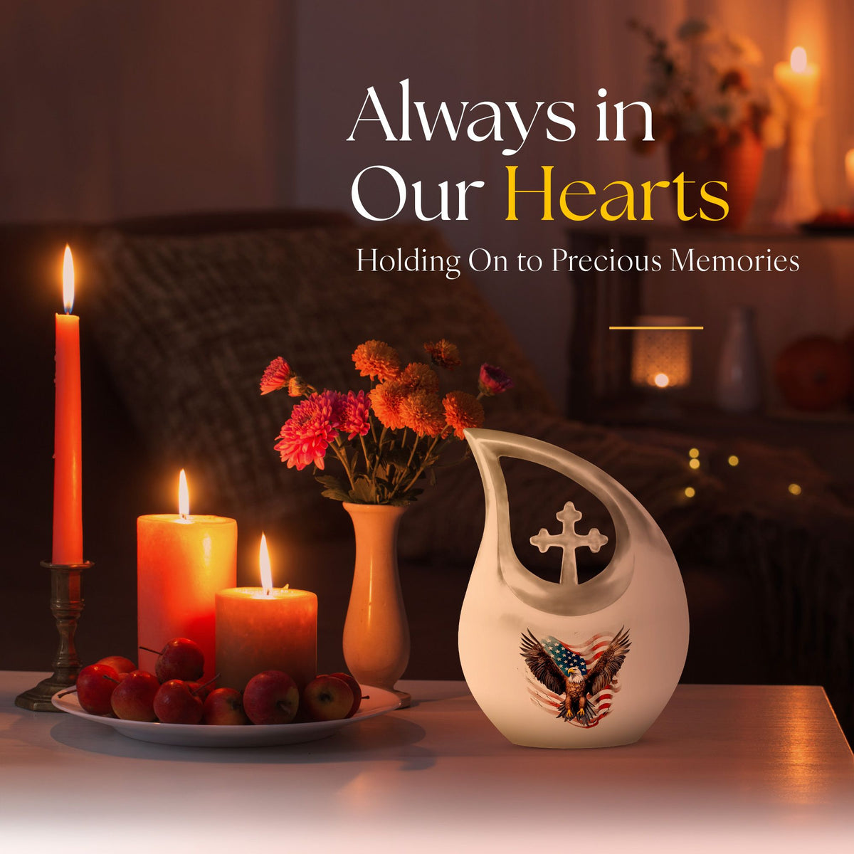 Eagle Urns For Ashes - Large Urns For Human Ashes Adult Urn