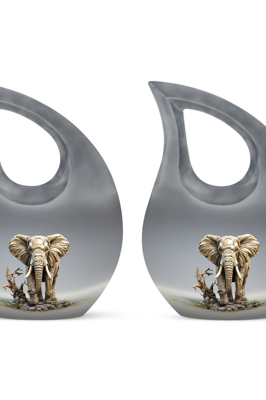 Elephant Urns For Ashes - Burial Urns For Humans Urn