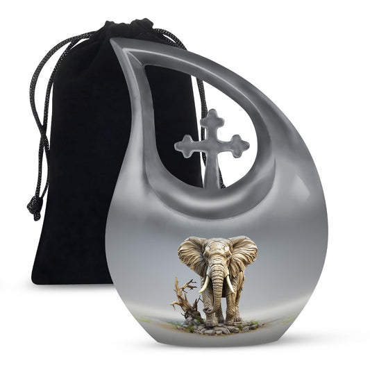 Elephant Urns For Ashes - Burial Urns For Humans Urn
