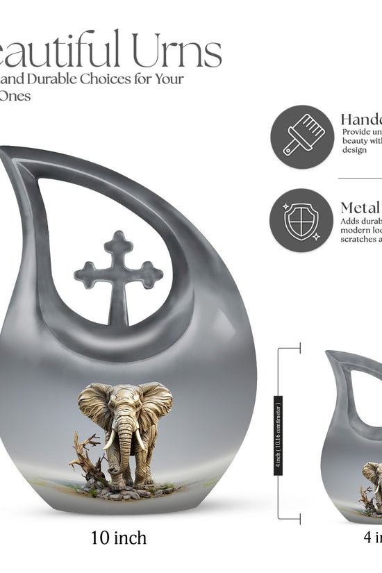 Elephant Urns For Ashes - Burial Urns For Humans Urn