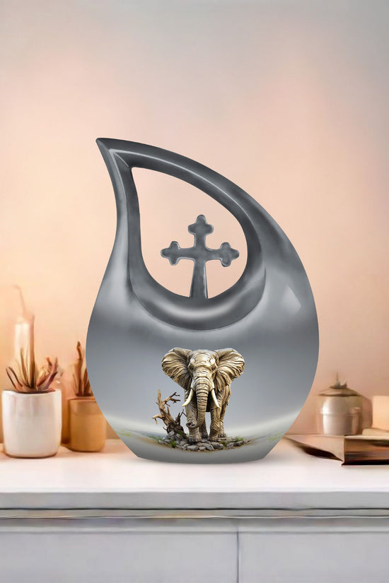 Elephant Urns For Ashes - Burial Urns For Humans Urn