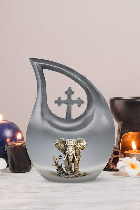 Elephant Urns For Ashes - Burial Urns For Humans Urn