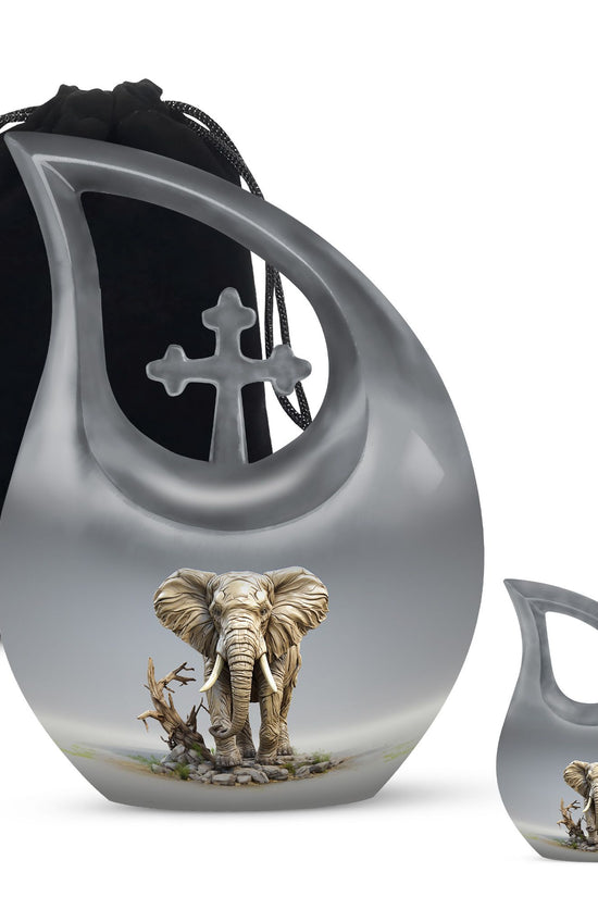 Elephant Urns For Ashes - Burial Urns For Humans Urn