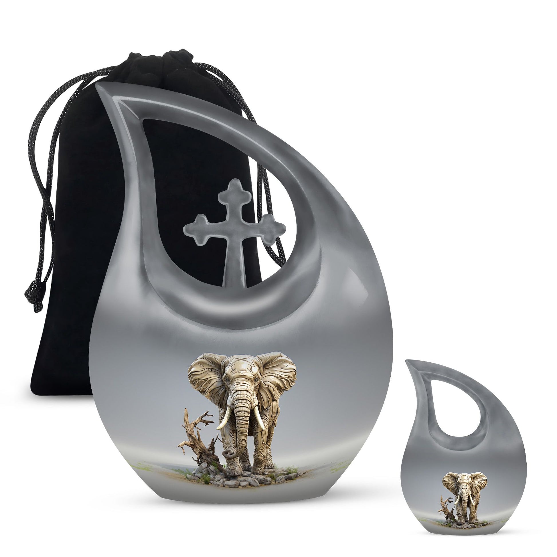 Elephant Urns For Ashes - Burial Urns For Humans Urn
