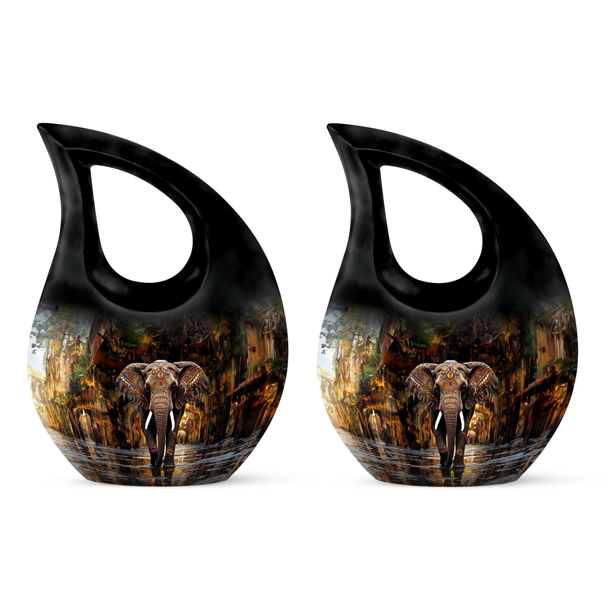 Elephant Urns For Ashes - Cremation Burial Urns Urn