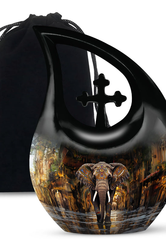 Elephant Urns For Ashes - Cremation Burial Urns
