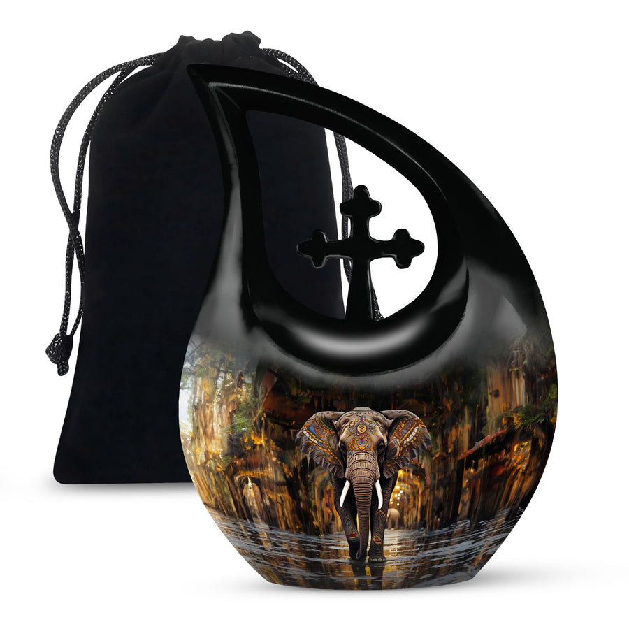 Elephant Urns For Ashes - Cremation Burial Urns