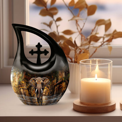 Elephant Urns For Ashes - Cremation Burial Urns