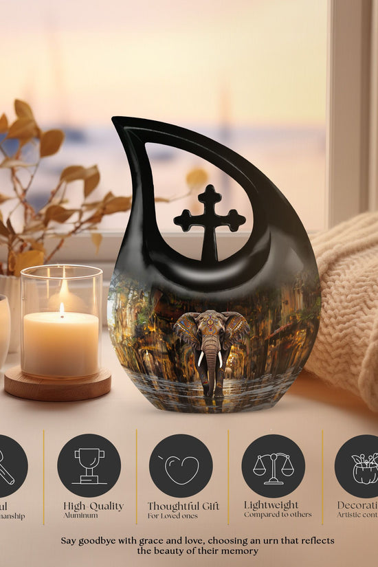 Elephant Urns For Ashes - Cremation Burial Urns