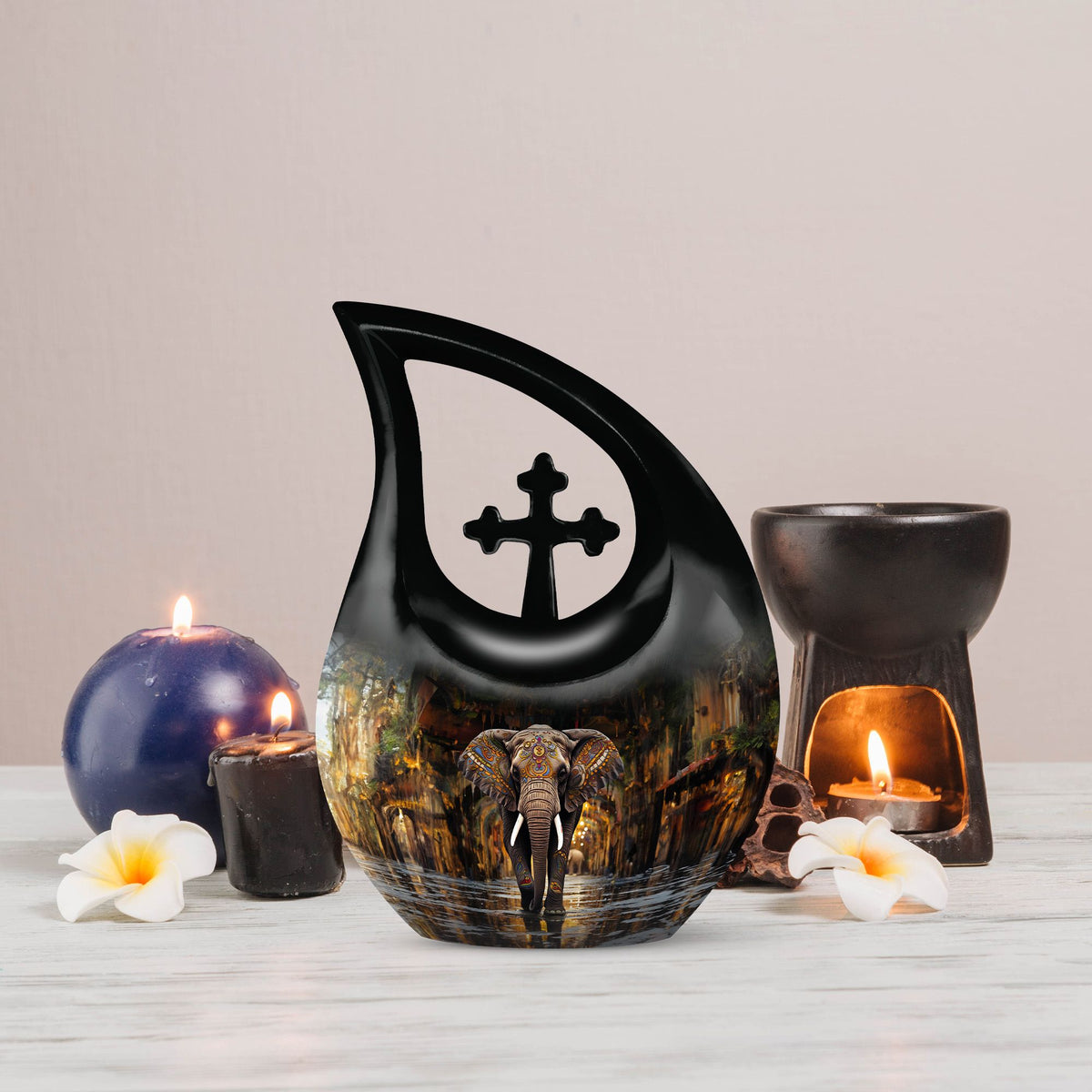 Elephant Urns For Ashes - Cremation Burial Urns
