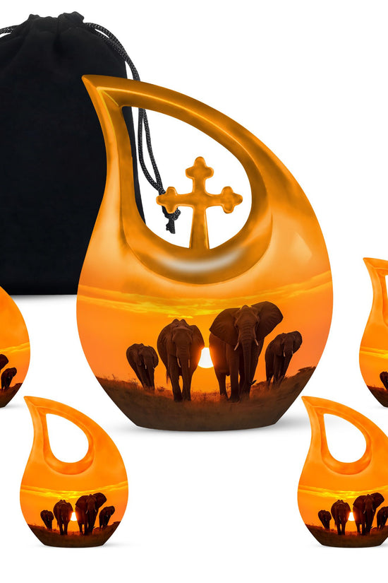 Elephant Urns For Ashes - Cremation Urns For Burial In Ground Urn