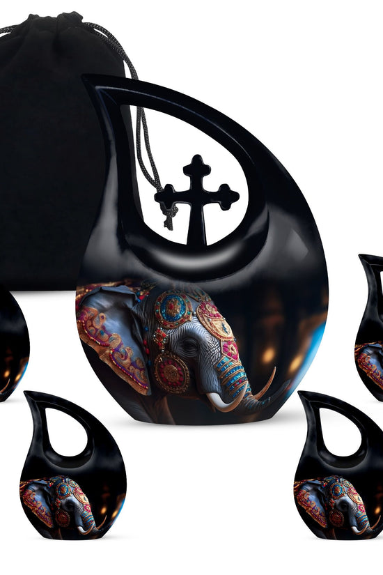 Elephant Urns For Ashes - Cremation Urns For Human Ashes Adult Burial Urn