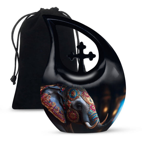 Elephant Urns For Ashes - Cremation Urns For Human Ashes Adult Burial Urn