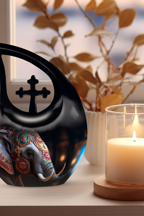 Elephant Urns For Ashes - Cremation Urns For Human Ashes Adult Burial Urn