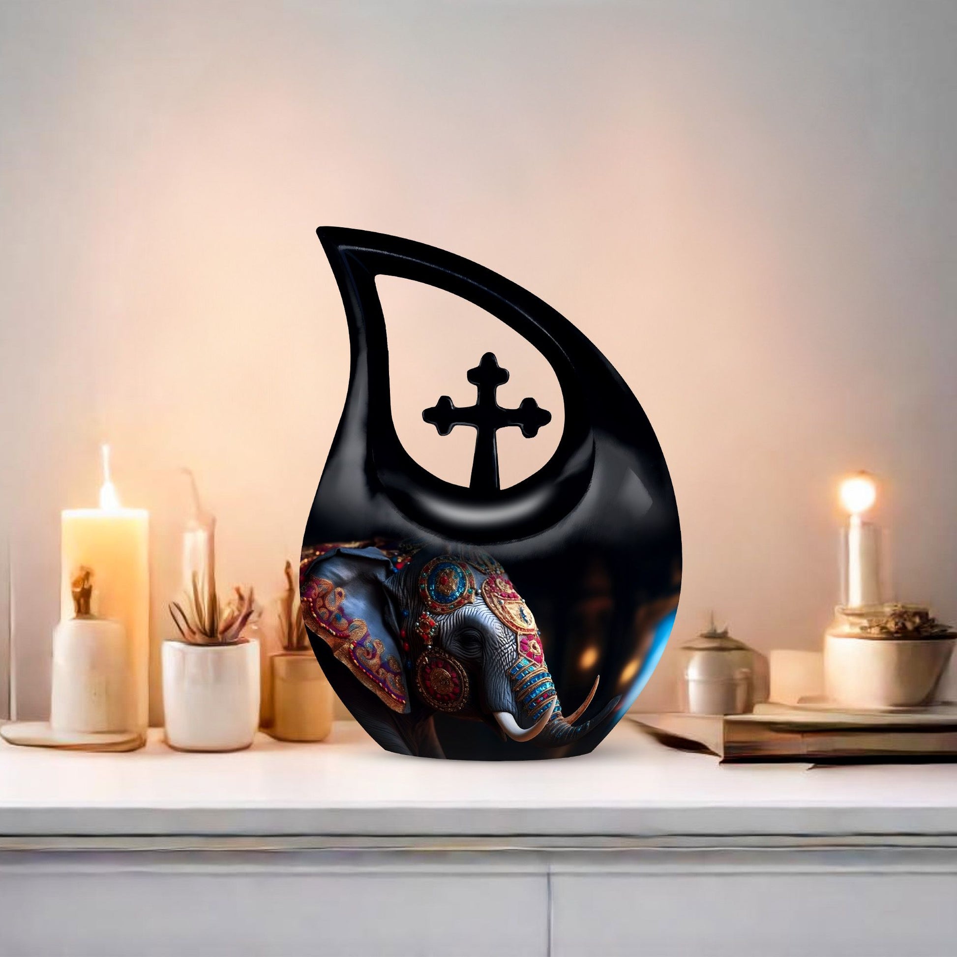 Elephant Urns For Ashes - Cremation Urns For Human Ashes Adult Burial Urn