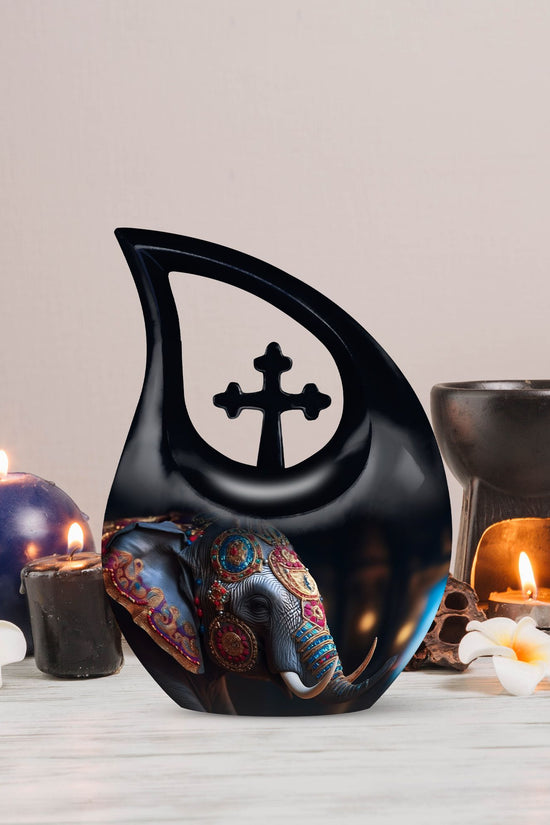 Elephant Urns For Ashes - Cremation Urns For Human Ashes Adult Burial Urn
