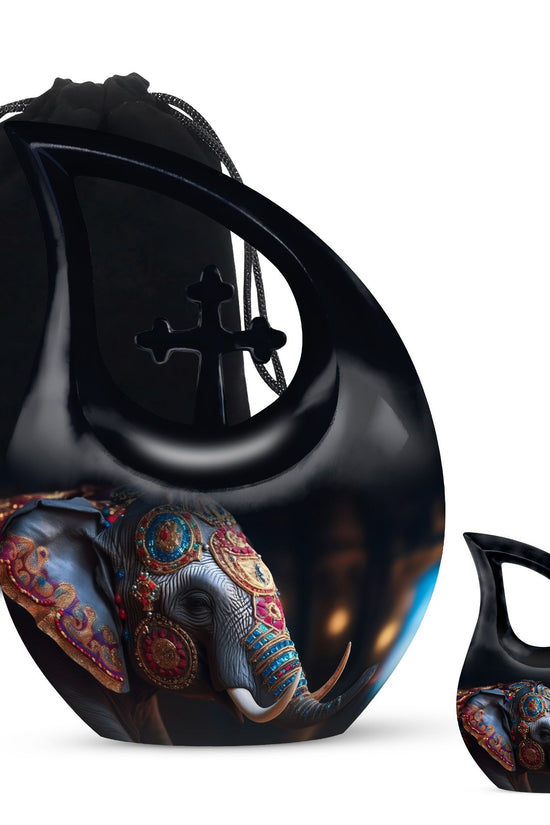 Elephant Urns For Ashes - Cremation Urns For Human Ashes Adult Burial Urn