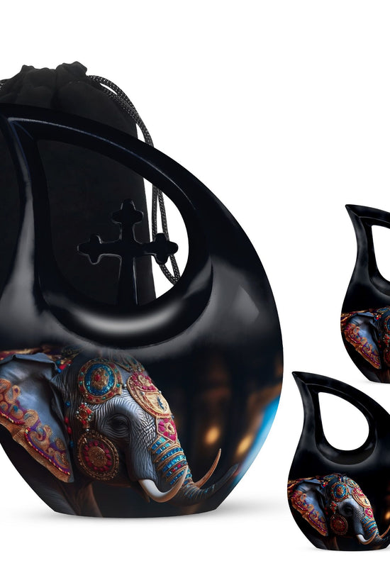 Elephant Urns For Ashes - Cremation Urns For Human Ashes Adult Burial Urn