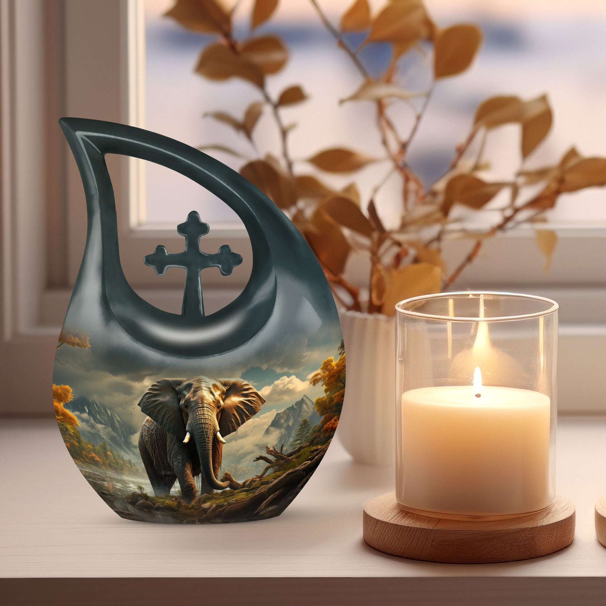 Elephant Urns For Ashes - Burial Urns Ashes Urn