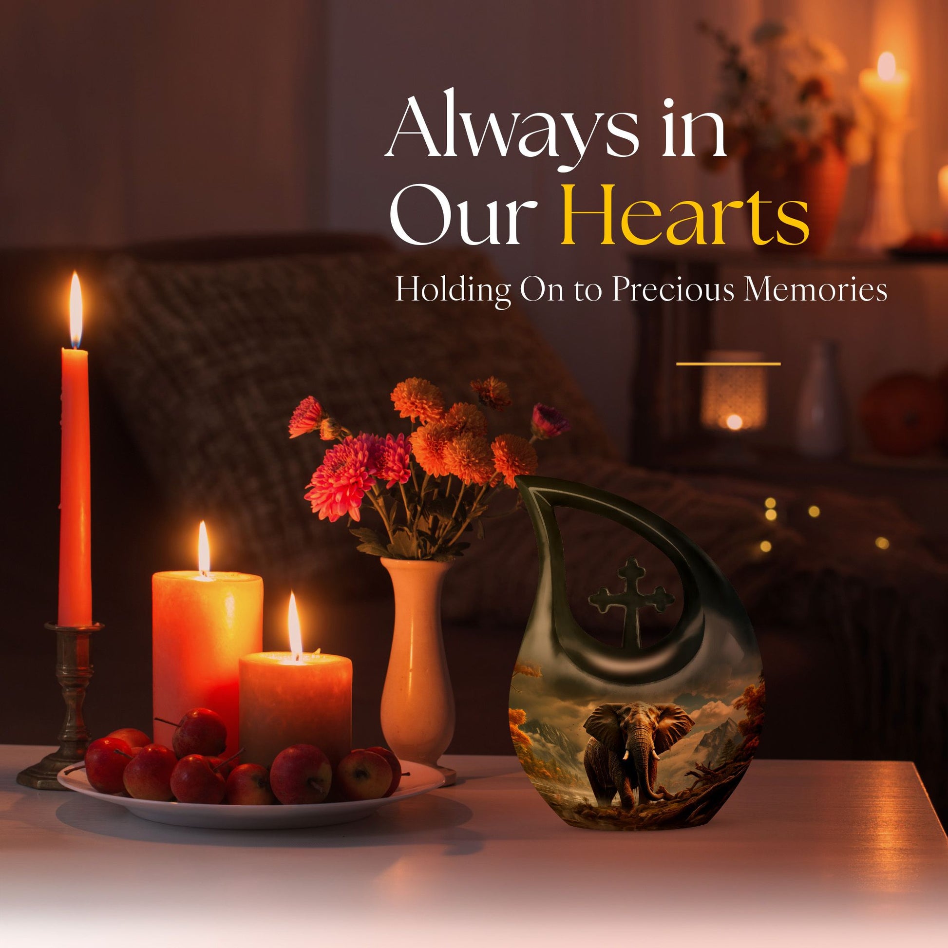 Elephant Urns For Ashes - Burial Urns Ashes Urn