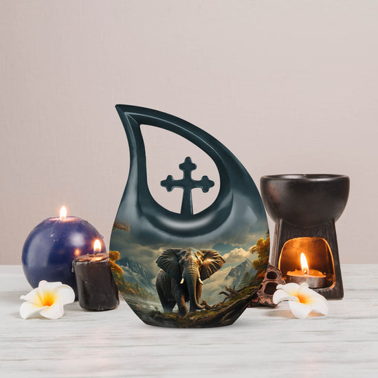 Elephant Urns For Ashes - Burial Urns Ashes Urn