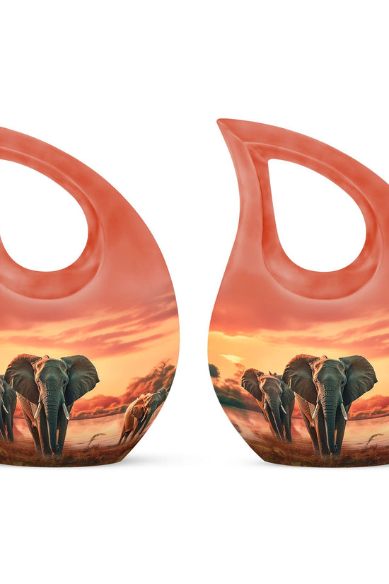 Elephant Urns For Ashes - Human Burial Urn