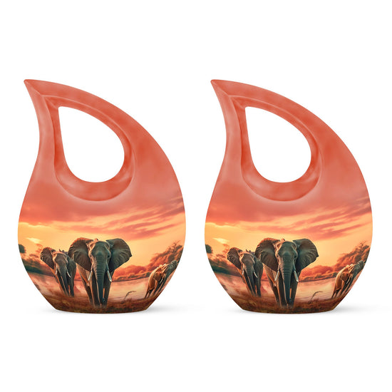Elephant Urns For Ashes - Human Burial Urn