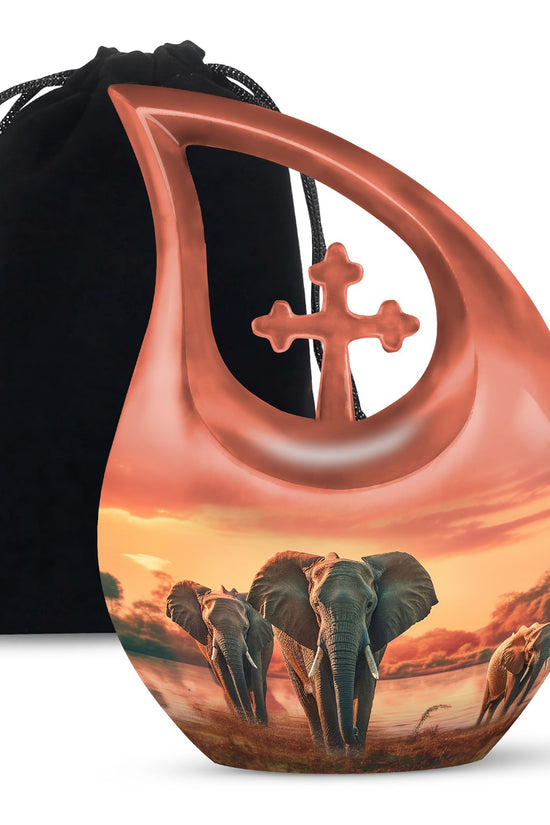 Elephant Urns For Ashes - Human Burial Urn