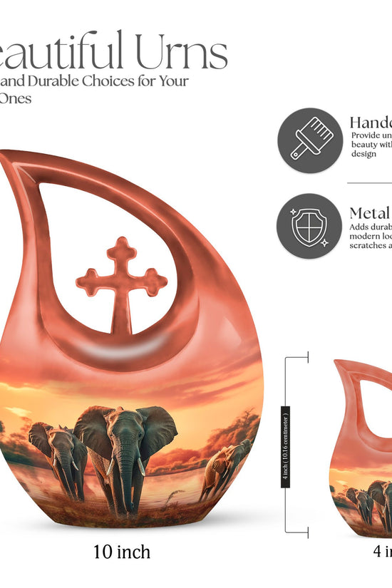 Elephant Urns For Ashes - Human Burial Urn