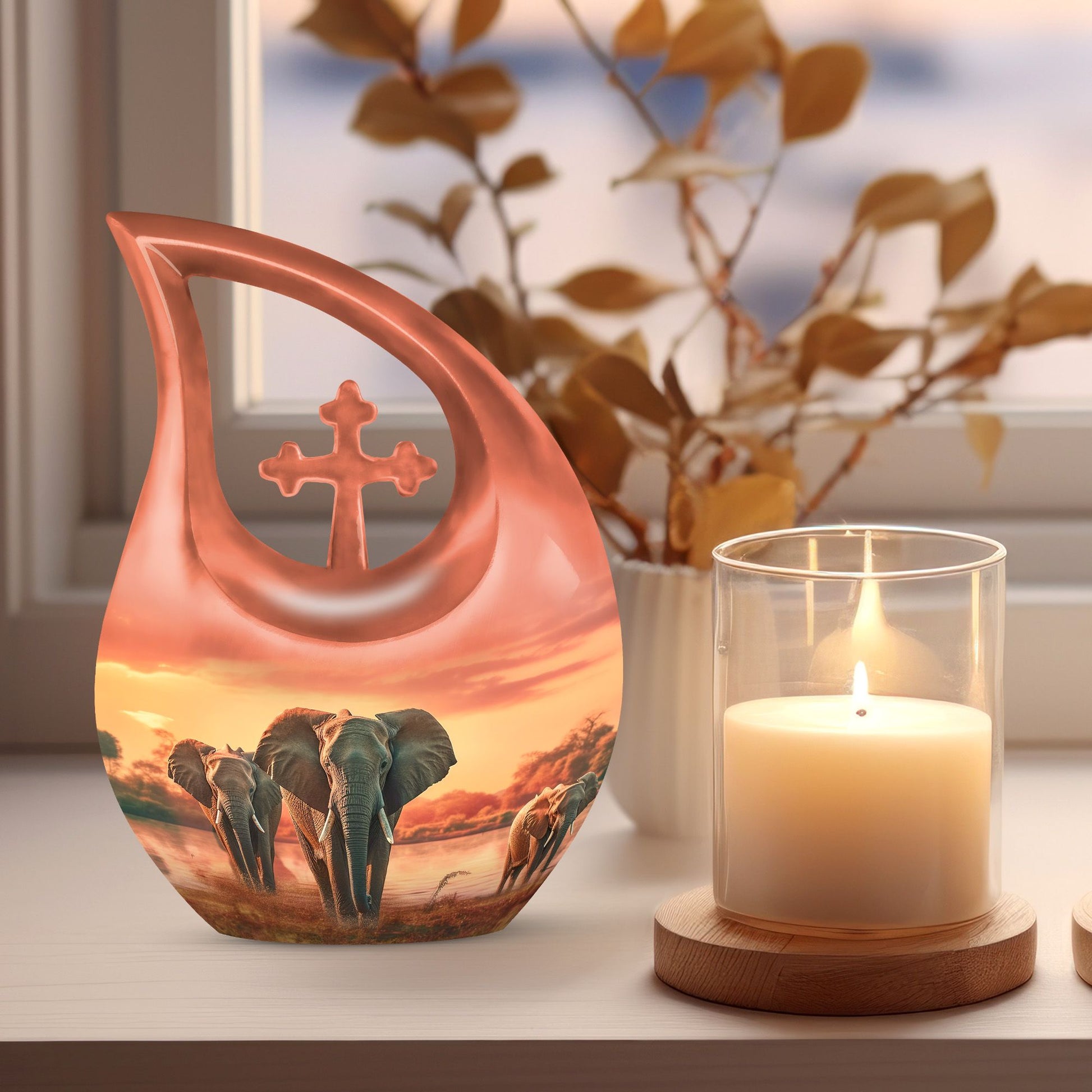 Elephant Urns For Ashes - Human Burial Urn