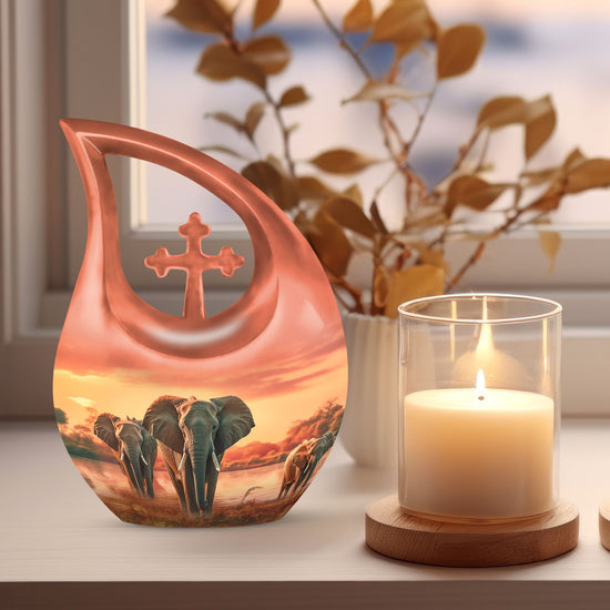 Elephant Urns For Ashes - Human Burial Urn