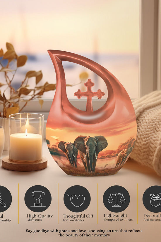 Elephant Urns For Ashes - Human Burial Urn