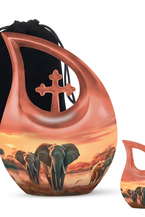 Elephant Urns For Ashes - Human Burial Urn