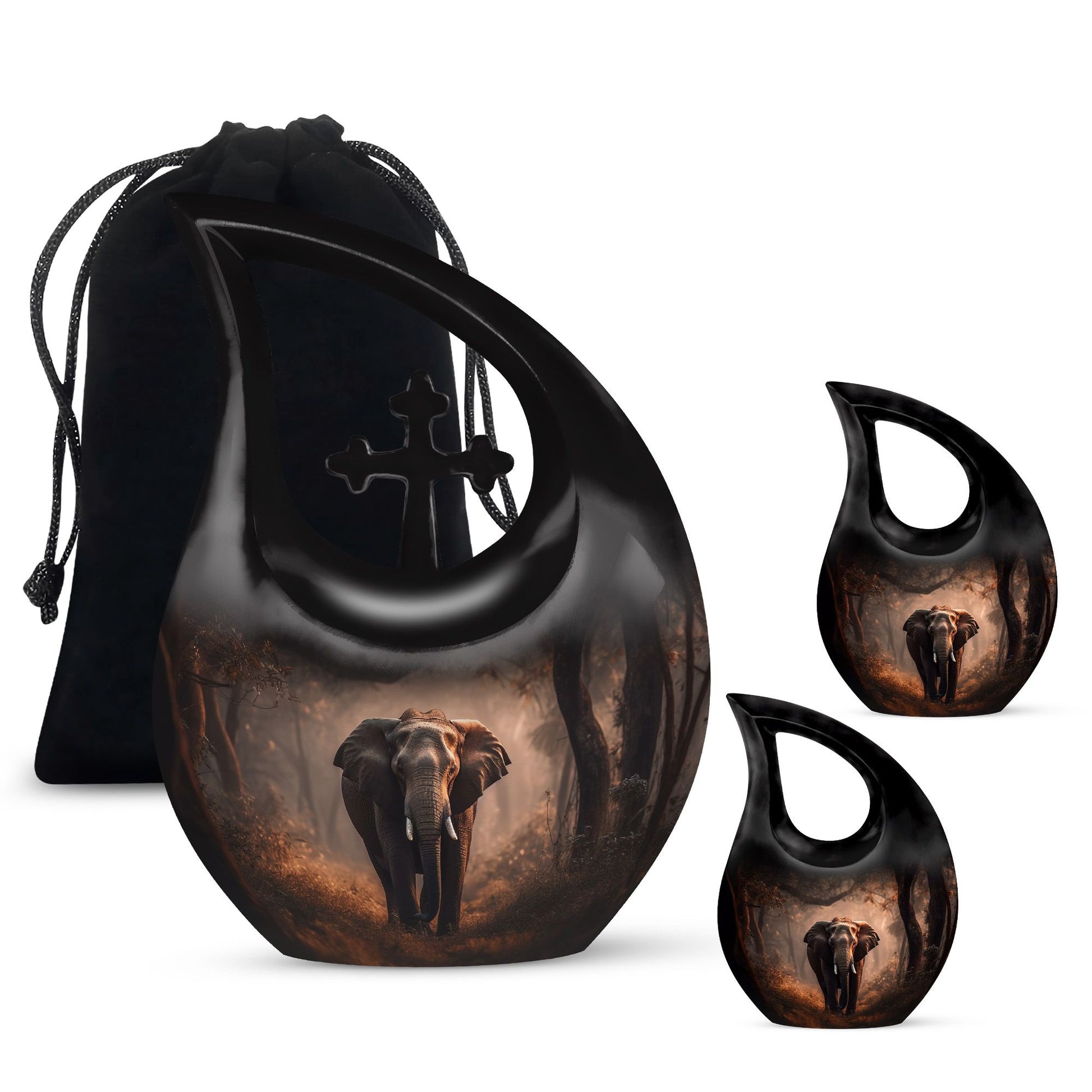 Elephant Urns For Ashes - Burial Urns Human Ashes Urn