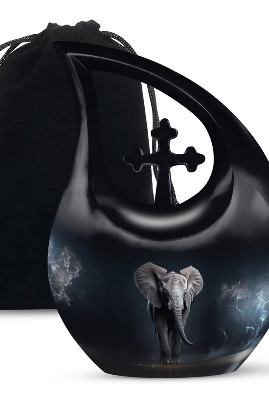 Elephant Urns For Ashes - Adult Burial Urns