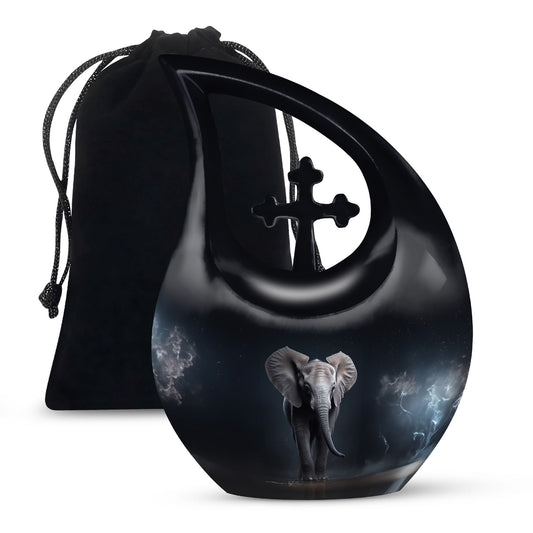 Elephant Urns For Ashes - Adult Burial Urns