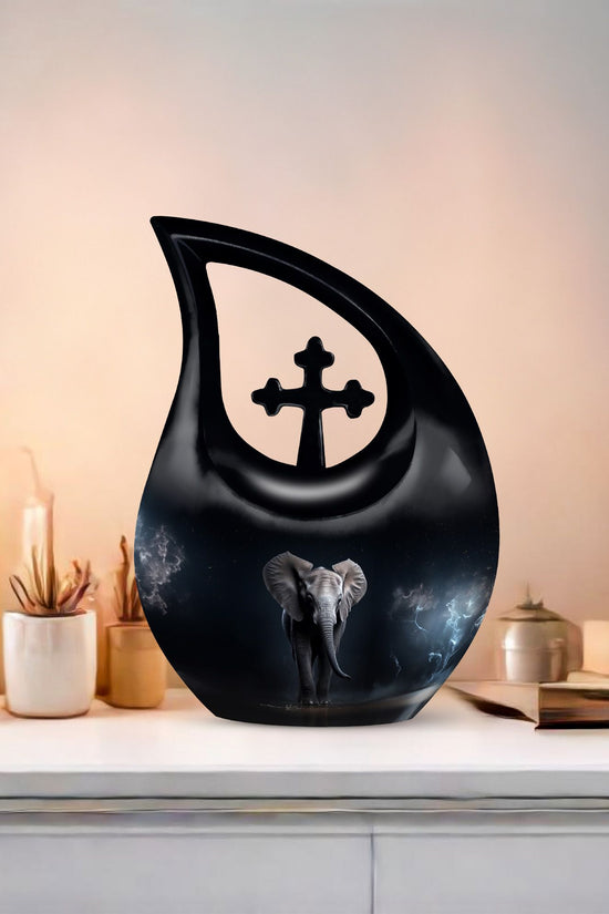 Elephant Urns For Ashes - Adult Burial Urns