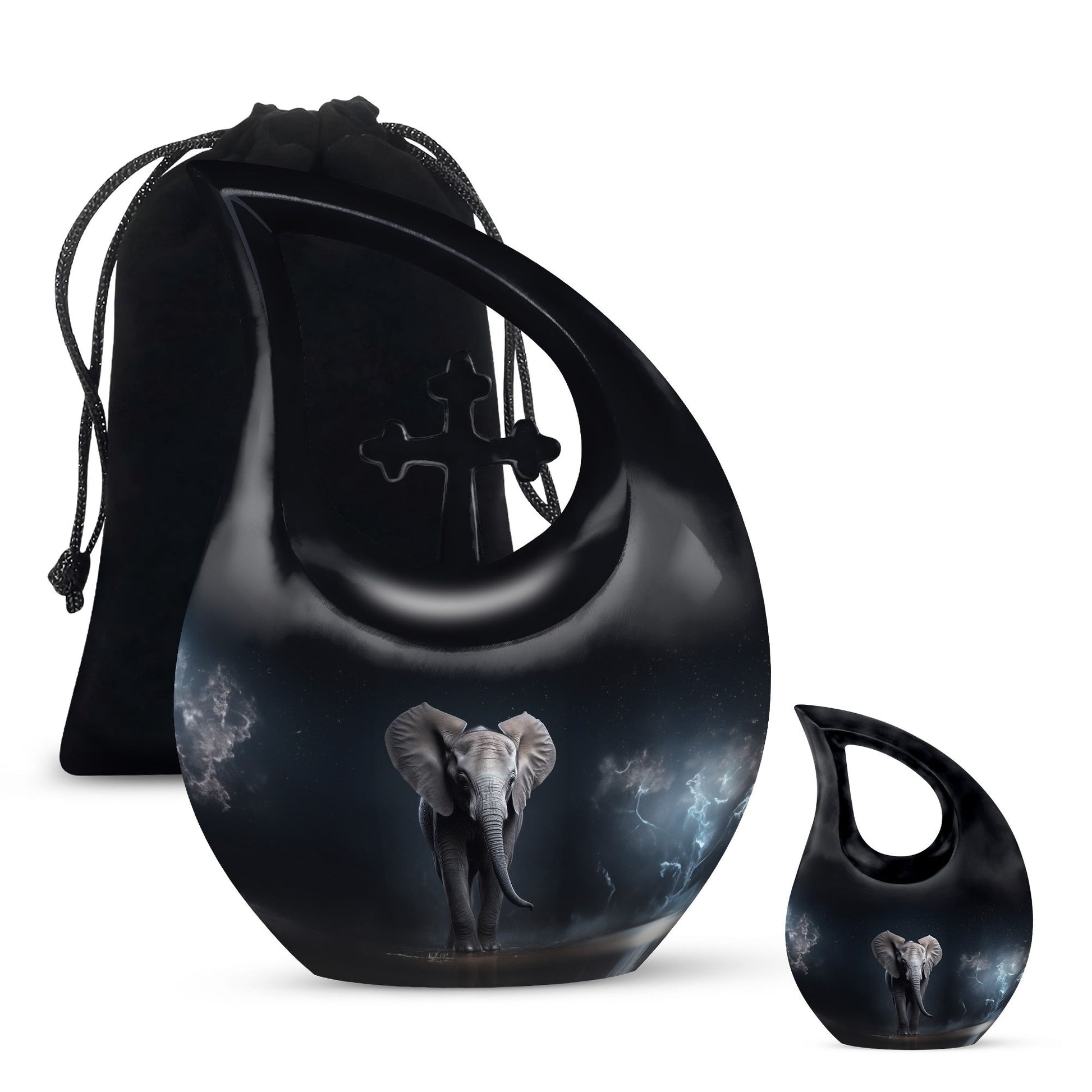 Elephant Urns For Ashes - Adult Burial Urns Urn