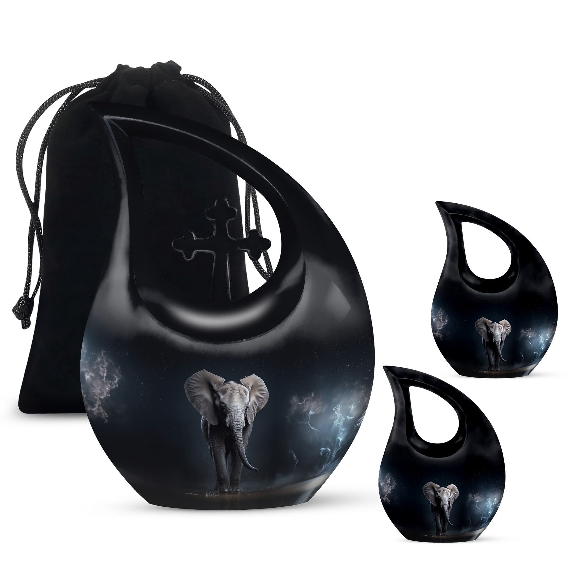 Elephant Urns For Ashes - Adult Burial Urns Urn