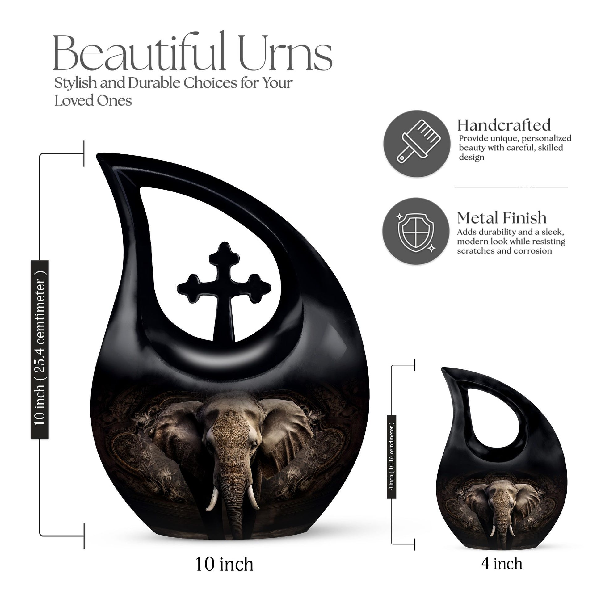 Elephant Urns For Ashes - Cremation Urn For Ashes