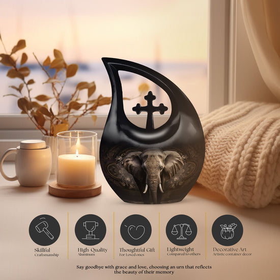Elephant Urns For Ashes - Cremation Urn For Ashes