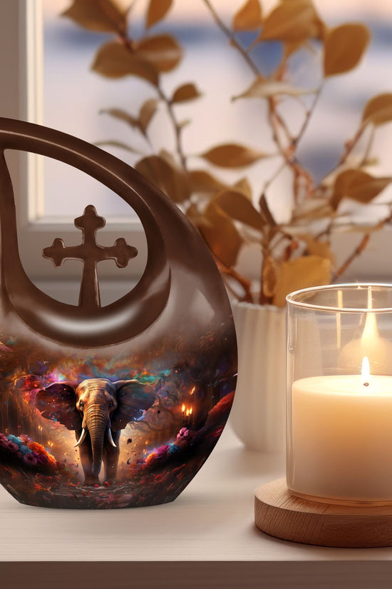 Elephant Urns For Ashes - Cremation Keepsakes For Ashes Urn