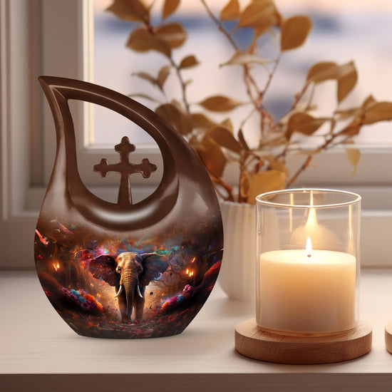 Elephant Urns For Ashes - Cremation Keepsakes For Ashes Urn