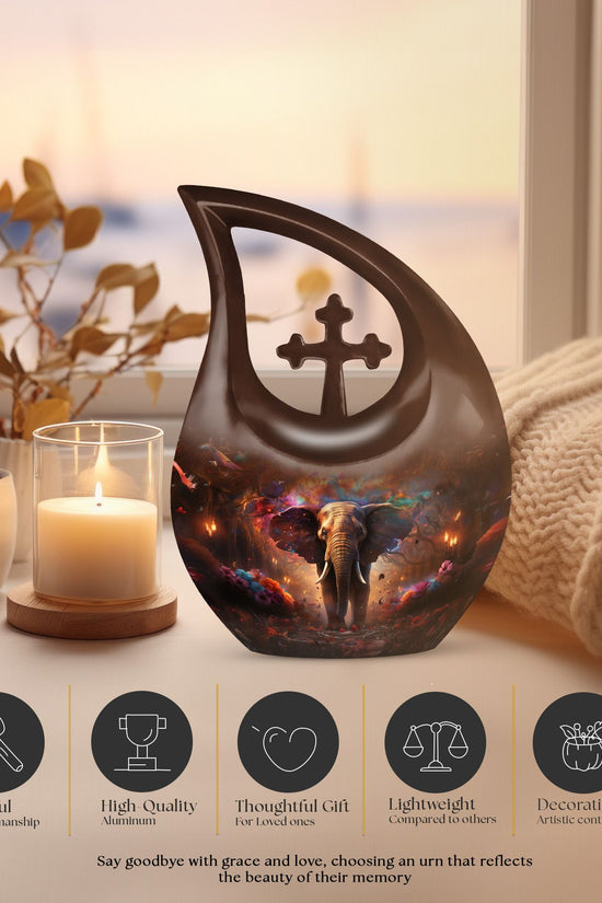 Elephant Urns For Ashes - Cremation Keepsakes For Ashes Urn